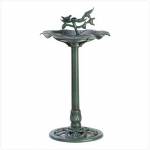 Verdigris Bird Bath